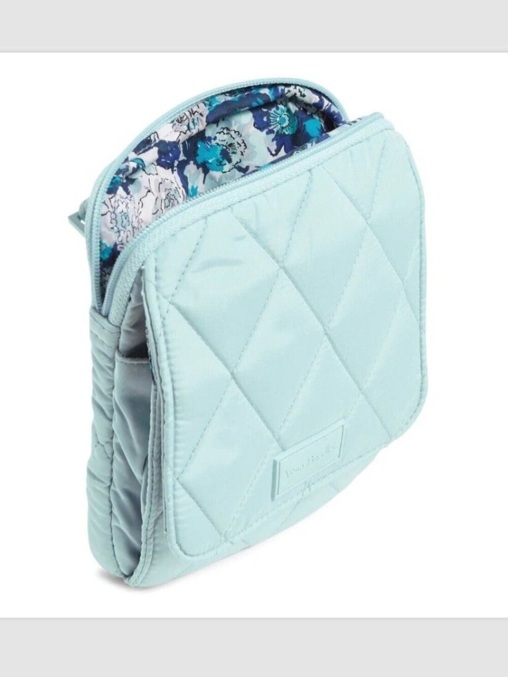 Vera Bradley RFID Ultralight Mini Hipster Sea Salt Blue Purse NWT Mint Green